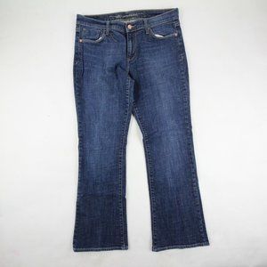 Old Navy Womens The Sweetheart Bootcut Jeans Low Rise Dark Denim Stretch Sz 10S